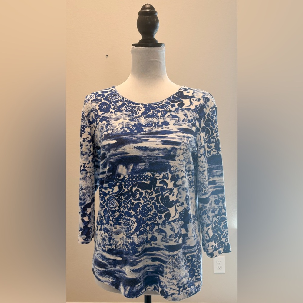Rebecca Malone Women's Scoop Neck Blouse